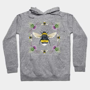 Bumblebee & Thistles Hoodie